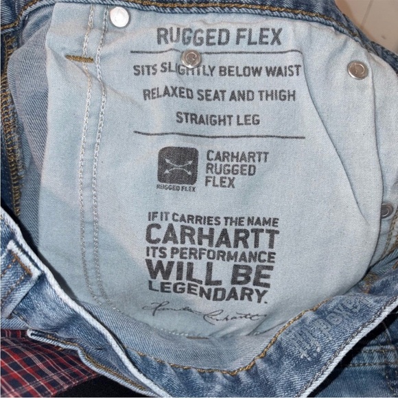 Carhartt Light Blue Denim Pants - Picture 8 of 8